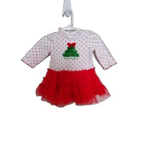 Little Me 6M Little Girl's Christmas Dress